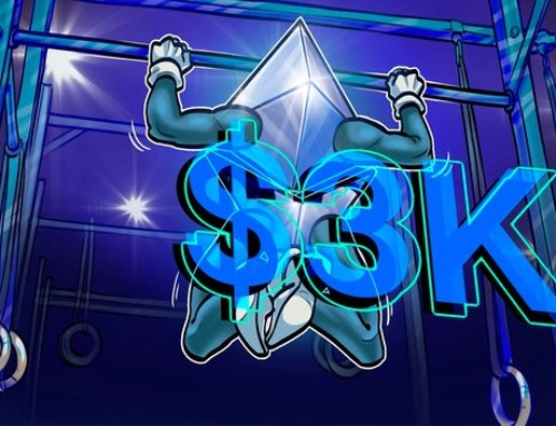Três razões pelas quais o preço da Ethereum permanece otimista acima de US$ 3.000