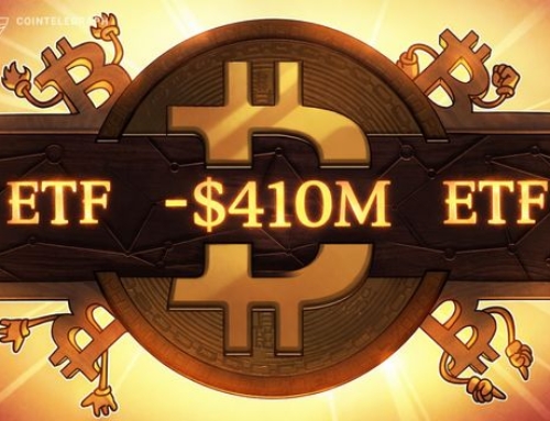 ETFs de Bitcoin perdem US$ 410 milhões enquanto o Standard Chartered reduz a meta de BTC