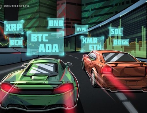 Análise de preços em 25/02: BTC, ETH, XRP, BNB, SOL, DOGE, BCH, ADA, HYPE e XMR